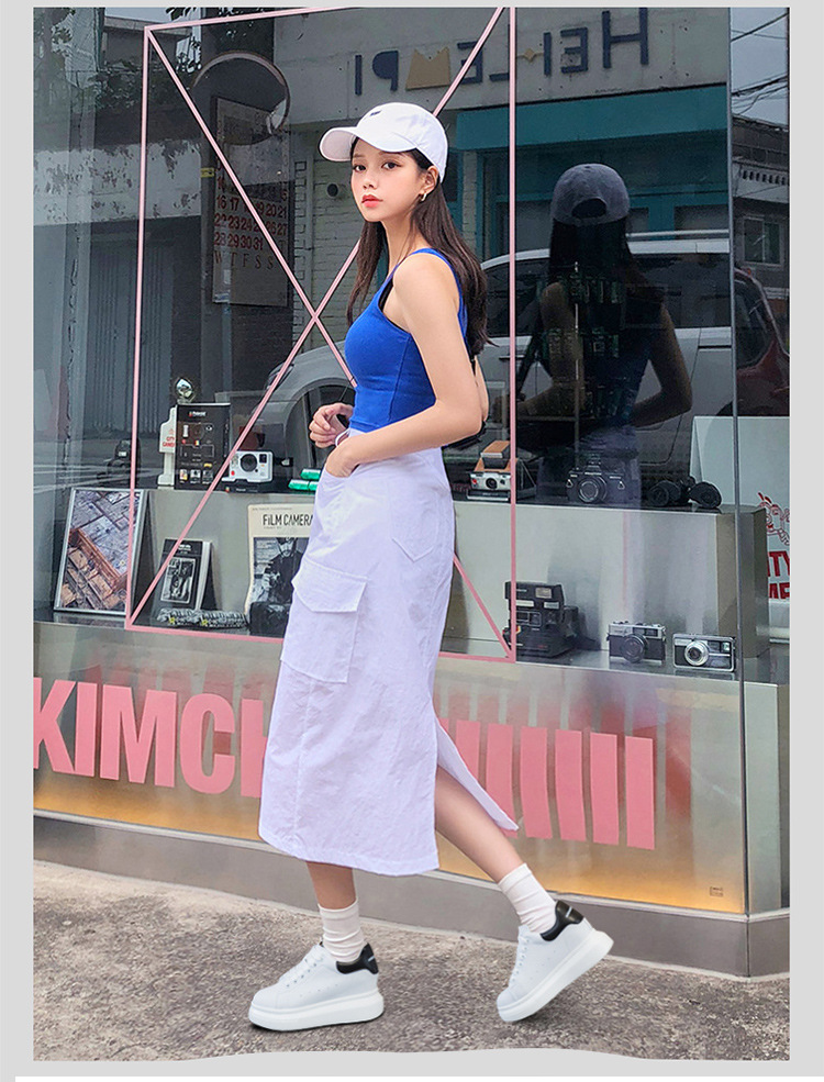 Giày sneaker nữ chunky đế dày phong cách McQueen mới xuân hè 2025, tăng chiều cao — 6706 tăng chiều cao [đuôi trắng], 6706 Tăng chiều cao của đuôi đen] chi tiết 1