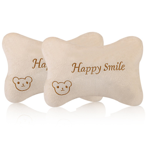 Car headrest, neck pillow, car pillow, a pair of car lumbar cushions, car pillows, practical car accessories