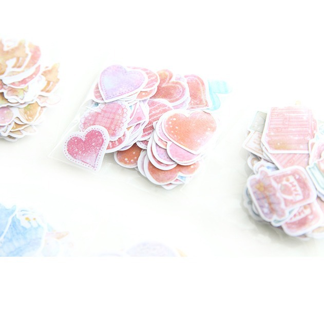 9 mano cuenta diario pegatinas bolsa de papel DIY álbum de pago diario pegatinas decorativas al por mayor Kamio pegatinas impermeables