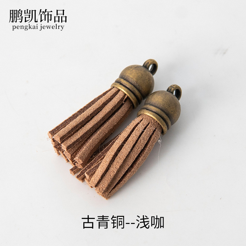 10個3cm韓国絨毯フリンジアクセサリーペンダント小流蘇穂子diy手作りアクセサリーメッキ吊穂22色|undefined