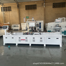 广东全自动数控锁孔机 家装木门锁孔机 合页单板单双头锁孔开槽机