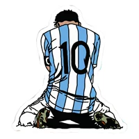 50 штук Massey Argentina 2022 Кубок мира по футболу чемпион наклейки на кузов автомобиля чашка для Воды Тележка чехол наклейки оптом