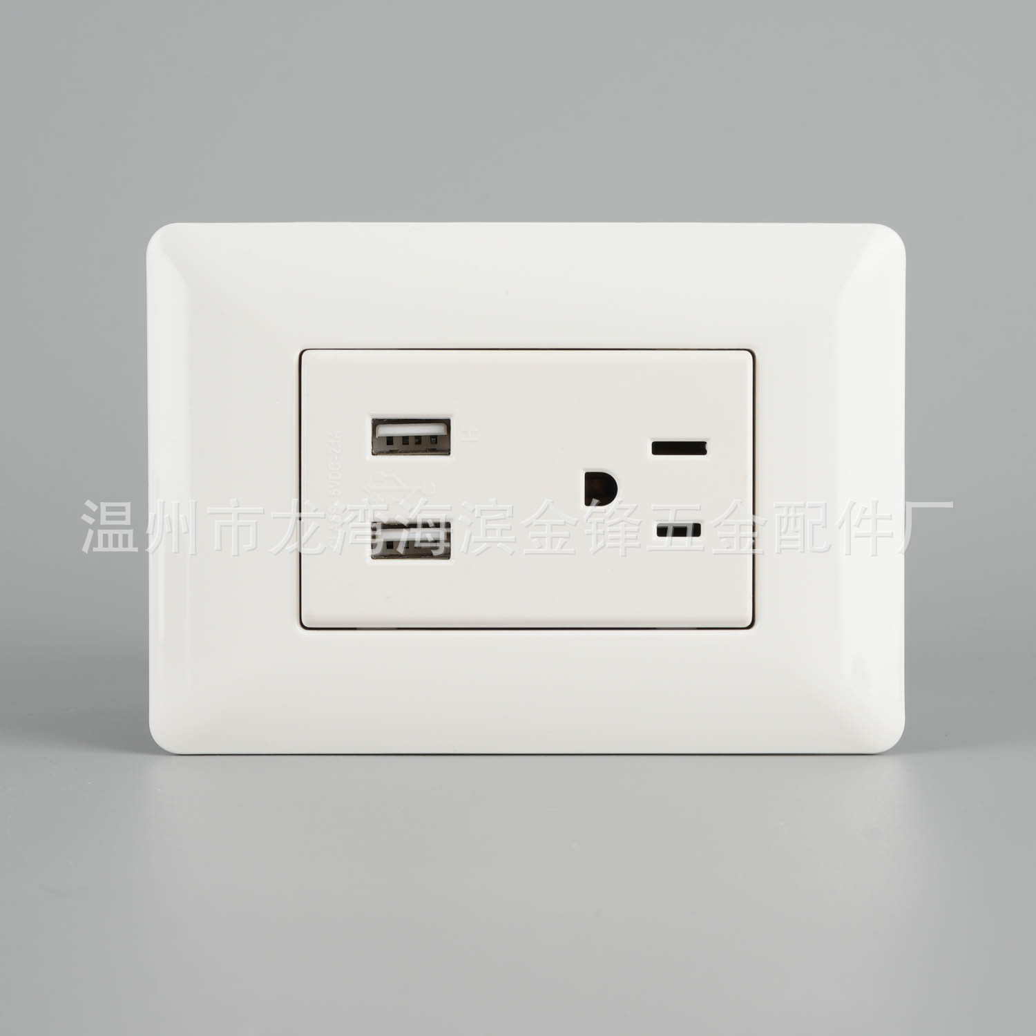 Socket estándar estadounidense con USB