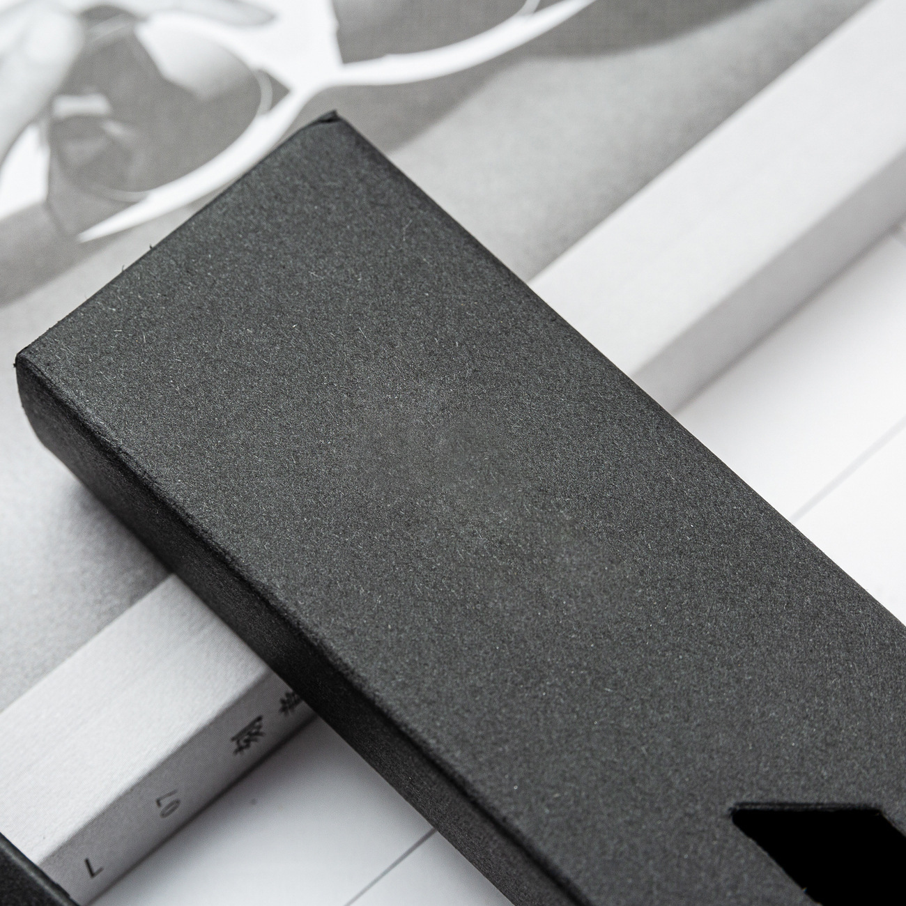 Caja de bolígrafo tipo cajón Caja de almacenamiento de bolígrafo de alta gama Caja de bolígrafo de negocios simple Caja de bolígrafo al por mayor Caja de regalos de bolígrafo logotipo