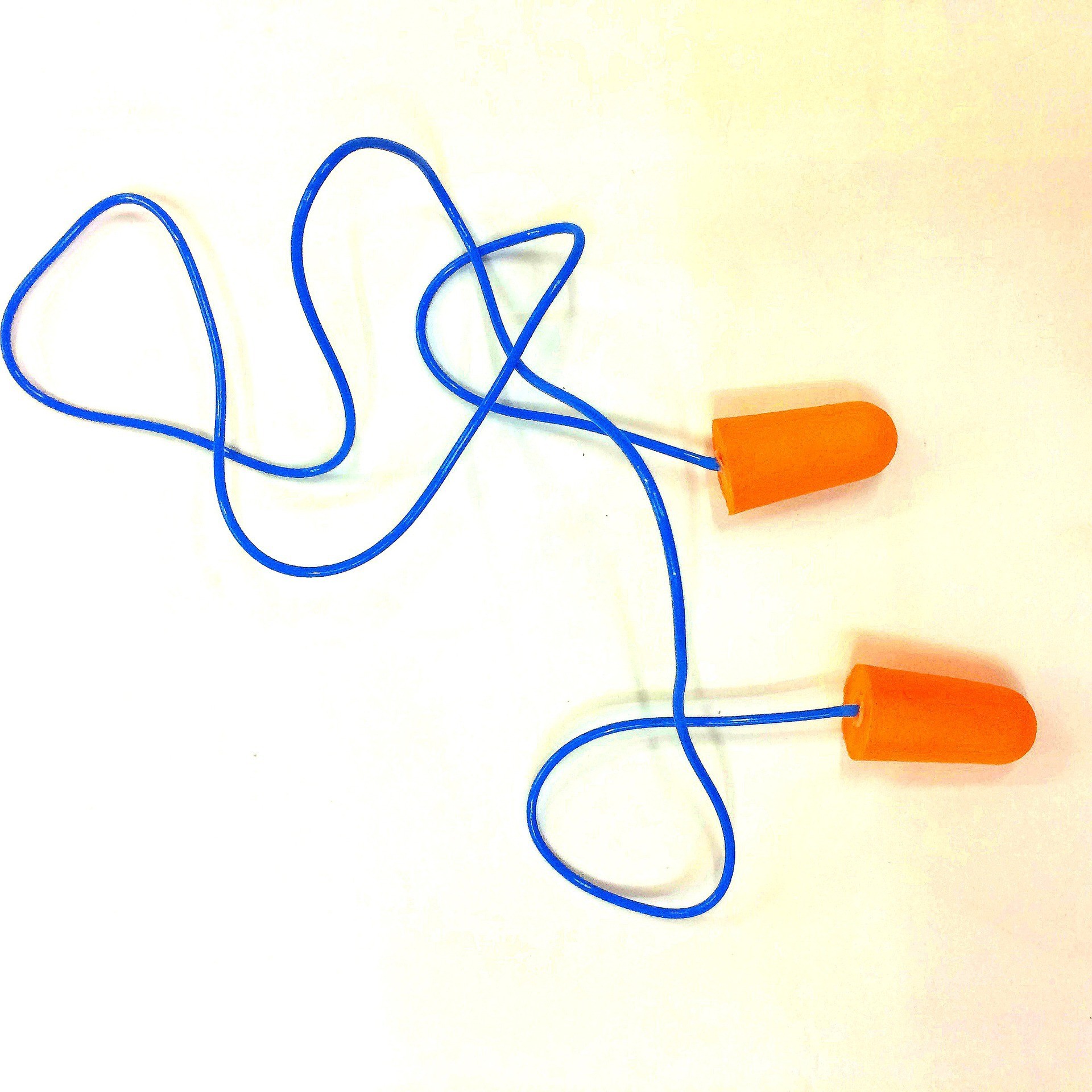 现货批发PVC耳塞降噪子弹头绳子隔音海绵颜色多款防噪音