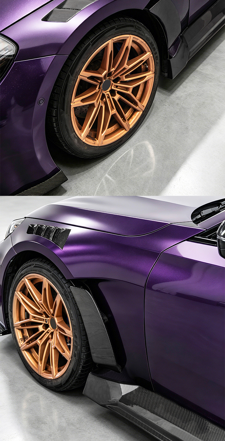 Suitable for BMW M2 G87 CMST second-generation carbon fiber body kit modification, including front lip, side skirts, and rear lip