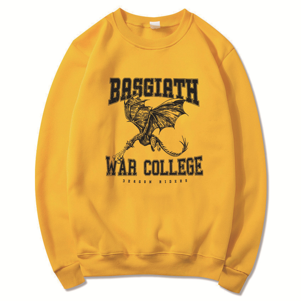 Retro Basgiath War College Sweatshirt Fourth Wing Hoodie Dra