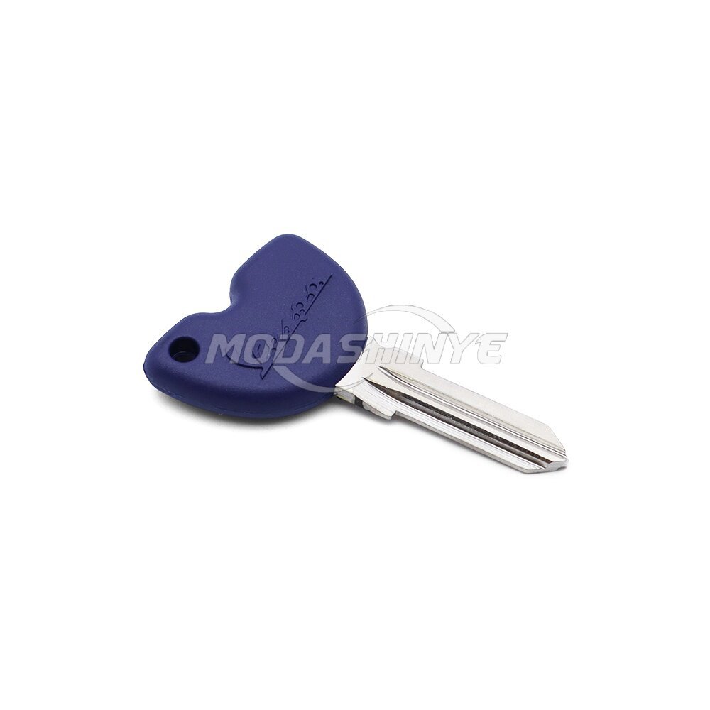 Suitable for Vespa Spring Sprint Gts Gtv Original Blue Chip Key with Lock Cylinder