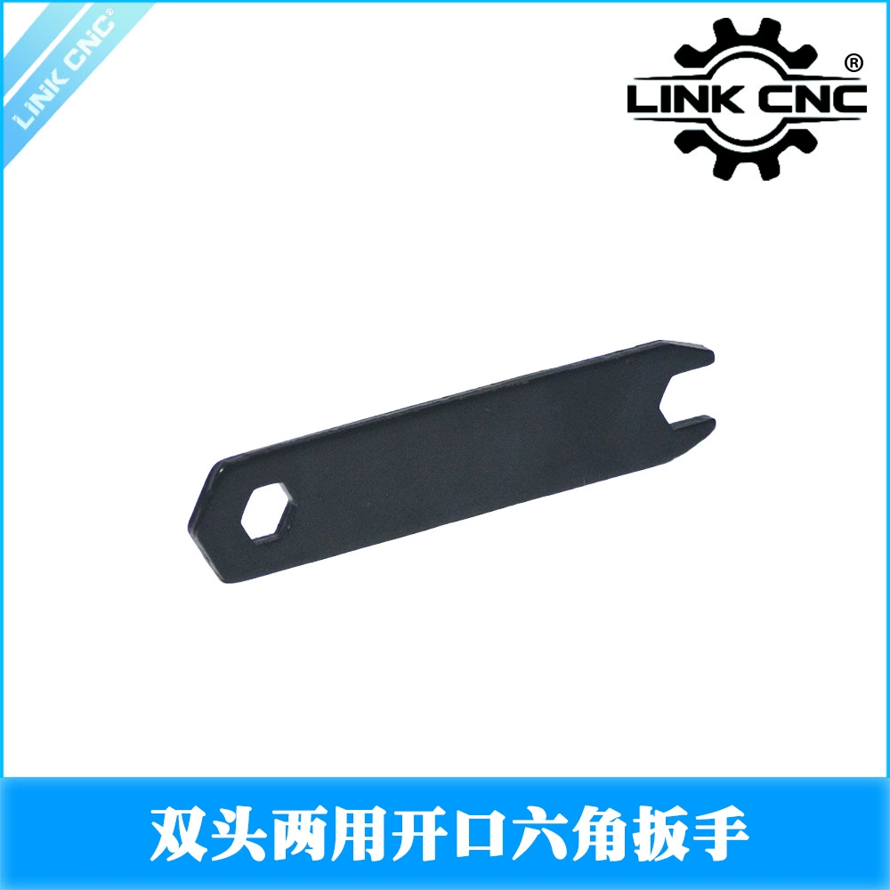 Link cnc 3D Принтер Аксессуары Гравировка Аксессуары Шестигранный гаечный ключ с двойным отверстием двойной головки