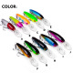 Sinking Minnow Fishing Lures  Haed Baits Fresh Water Bass Swimbait Tackle Gear