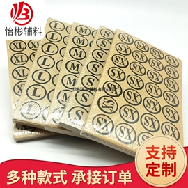 钮扣;洗唛、商标;拉链头