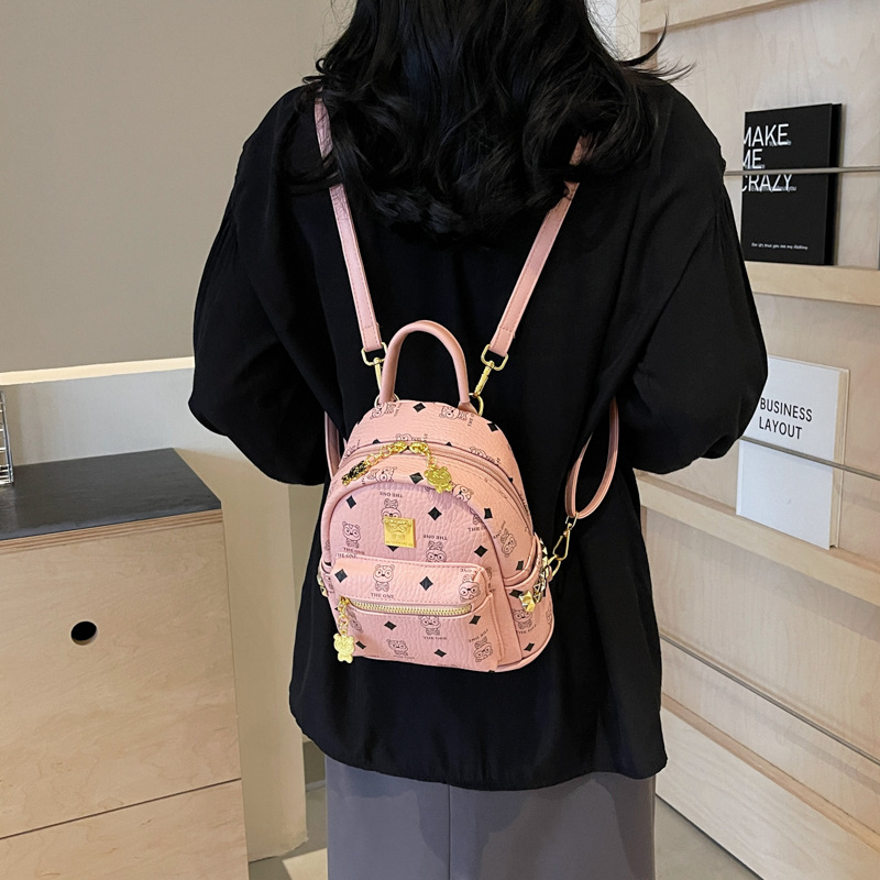 Mochila de mujer nueva bolsa de viaje para mujeres 2024 nuevo diseño de moda universal nicho mochila de viaje