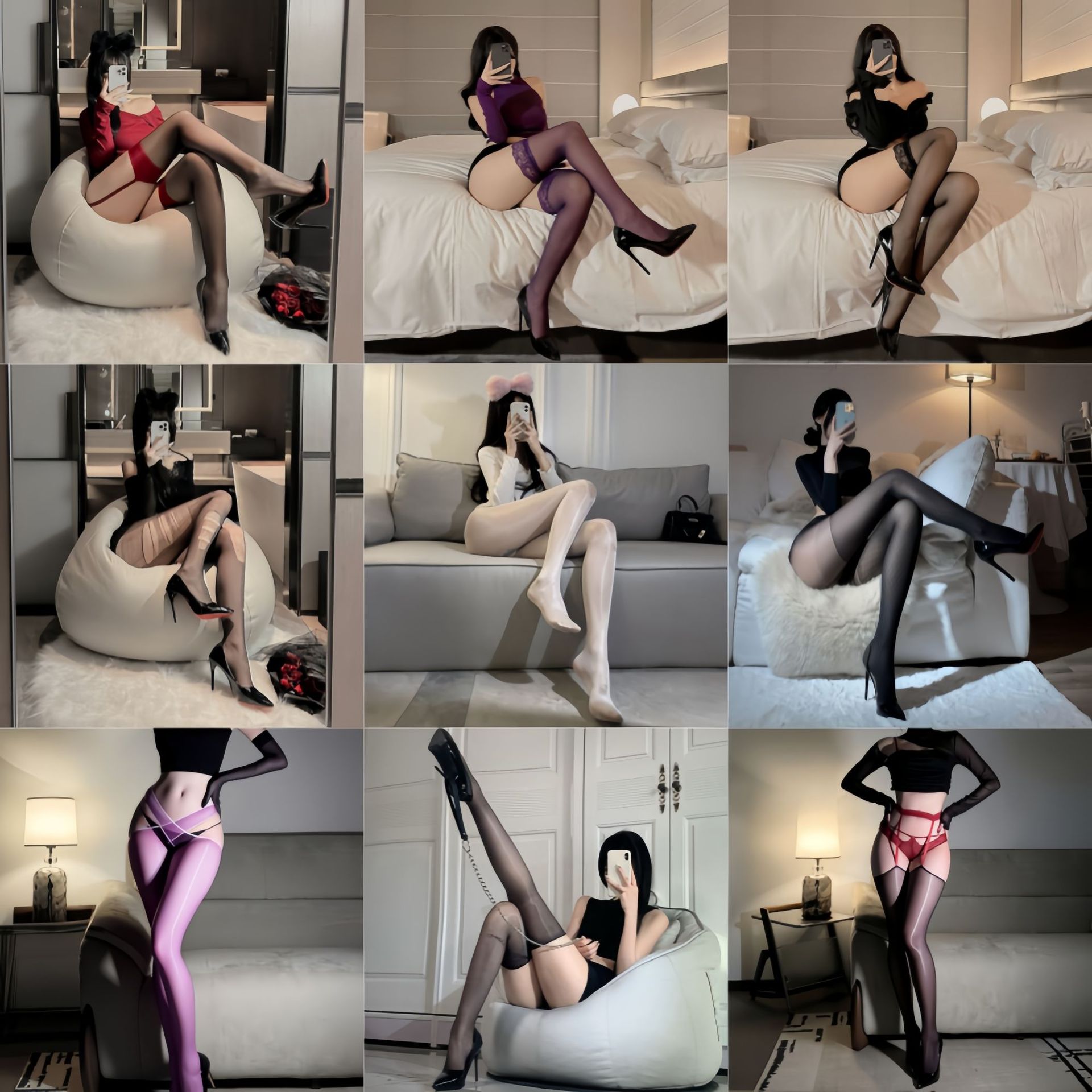 黑丝情趣丝袜开裆性感调情床上可撕丝袜成人镂空渔网袜大码吊带袜