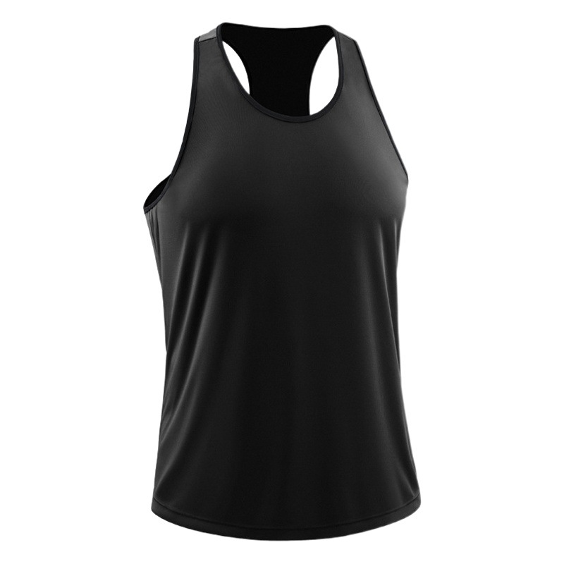 Chaleco deportivo de secado rápido para hombres de verano Delgado entrenamiento de baloncesto más tamaño chaleco maratón flojo fitness top