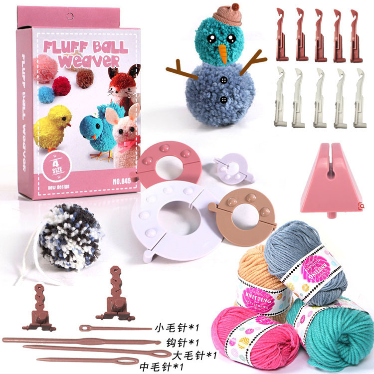 Máquina de tejer de lana de cilindro de manivela, máquina de tejer, sombrero de lana creativo de bricolaje, bufanda, accesorios para calcetines, dispositivo de lana