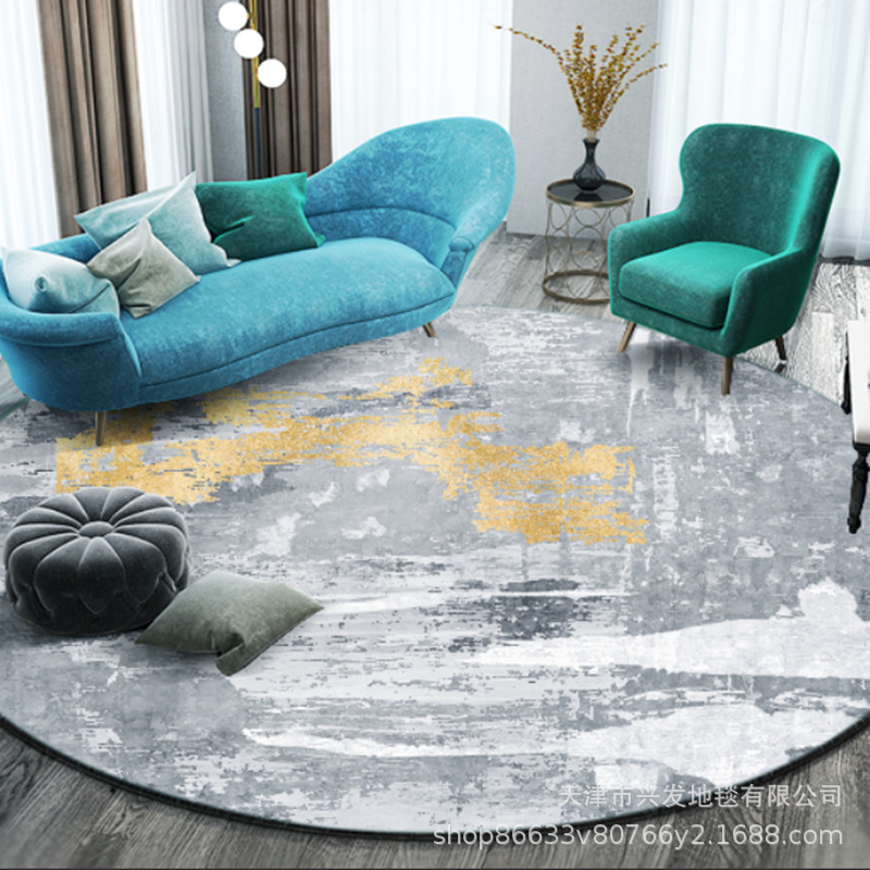 터키 간단한 스타일 라운드 거실 큰 카펫 게으른 소파 텐트 바닥 매트 침실 침대 옆 담요 회전 의자 교수형 바구니