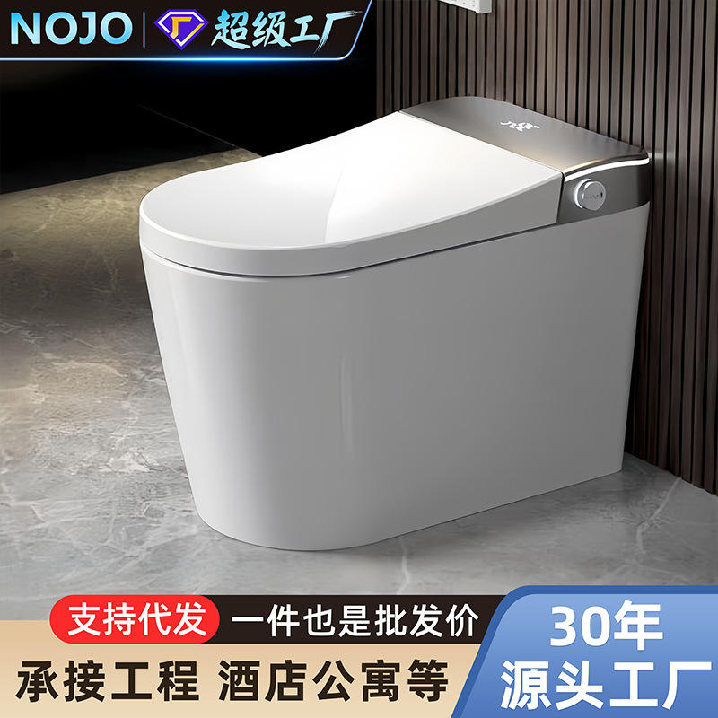 New Model of Household Fully Automatic Integrated Smart Toilet with Built-In Foam Shield and No Water Pressure Limit