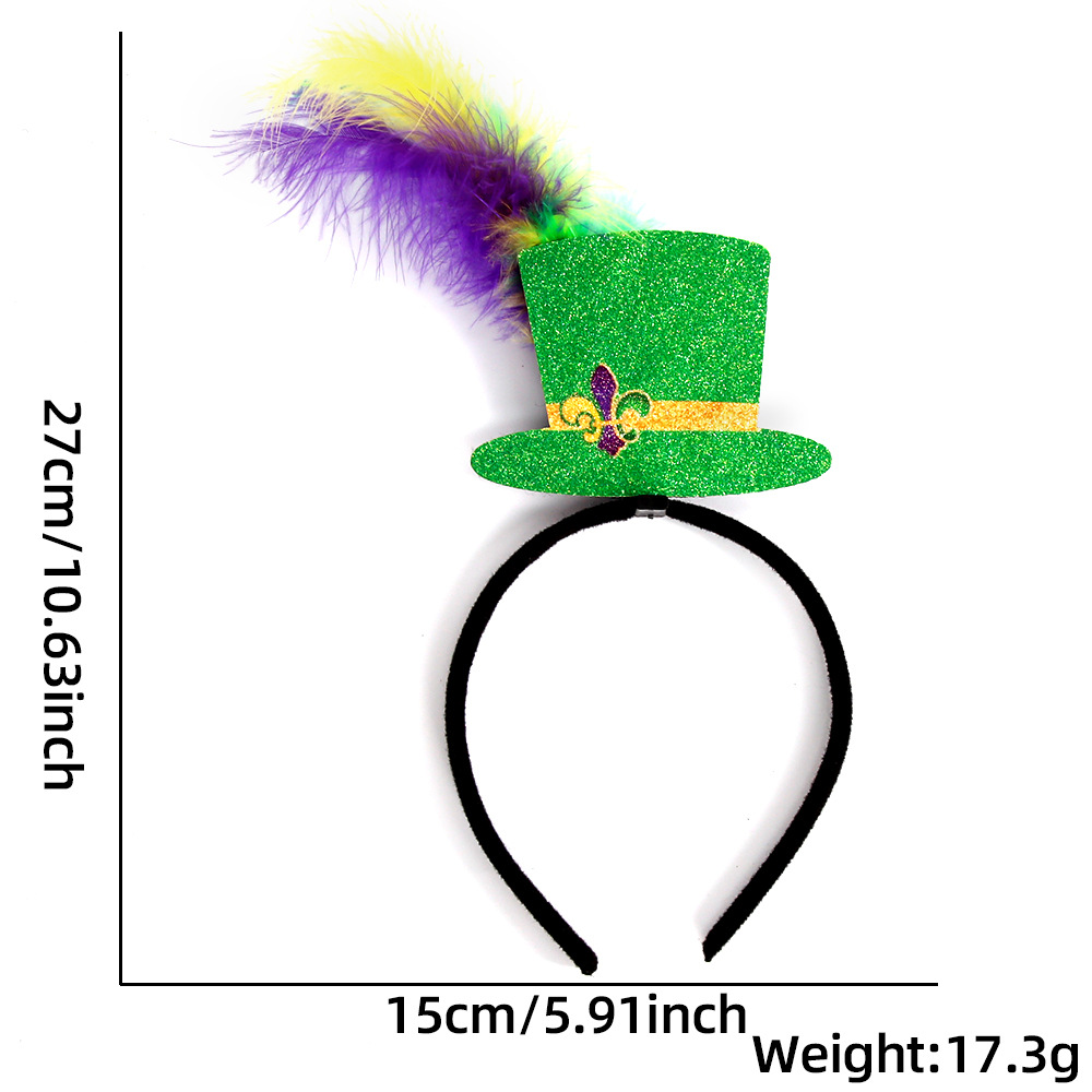 Amazon nuevo Carnaval brasileño diadema tocado rendimiento etapa Mardi Gras decoración del partido suministros