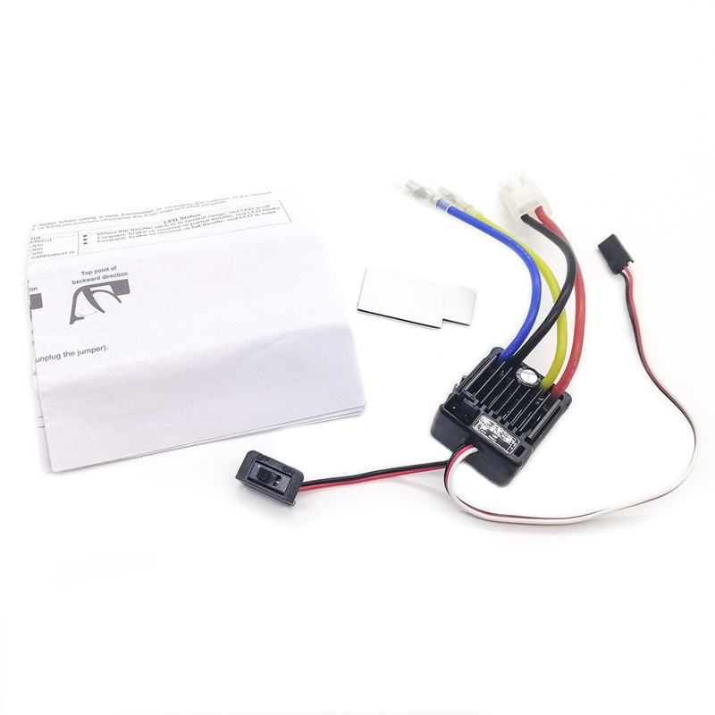 1060 Brushed Esc 60A Fully Waterproof Esc Rtr Hsp Climbing Model Car Boat Model Brushed Esc