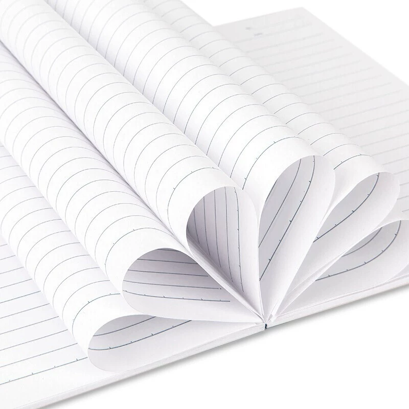 Notebook (Deli 7653) A5 soft-spine, 60 pages — wireless bound, random cover color