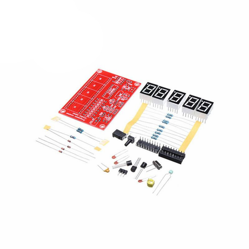 1Hz-50MHz频率计 晶振测量 频率测量 五位数码管显示 DIY套件