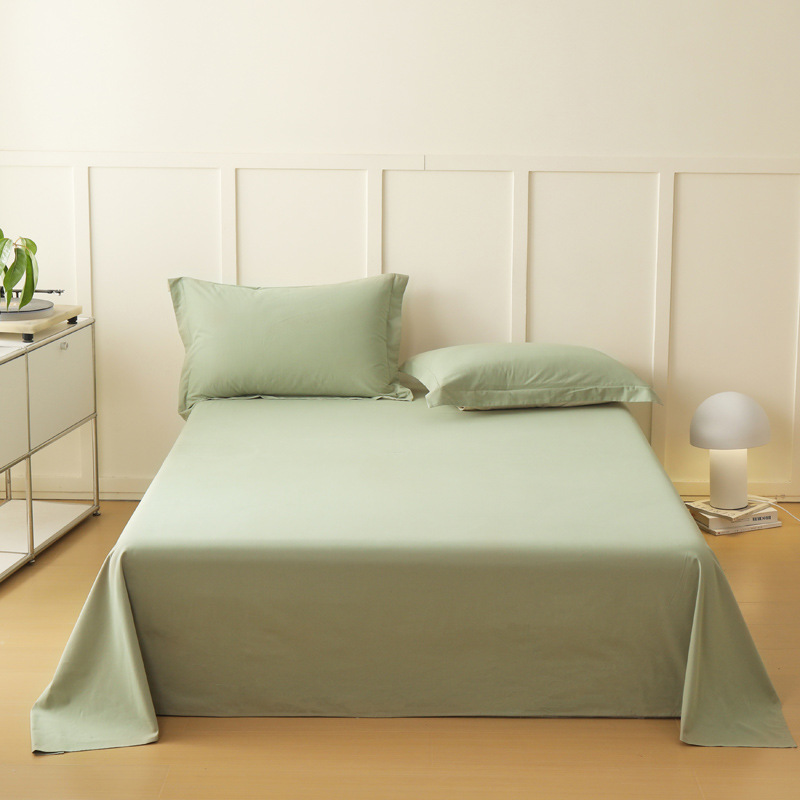 Autumn and winter A baby available 60 solid color cotton sanding single sheets Joker cotton warm bedspread wholesale