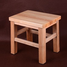 小木凳子批发橡木实木小凳子家用成人矮凳橡木凳木板凳椅子凉板椅