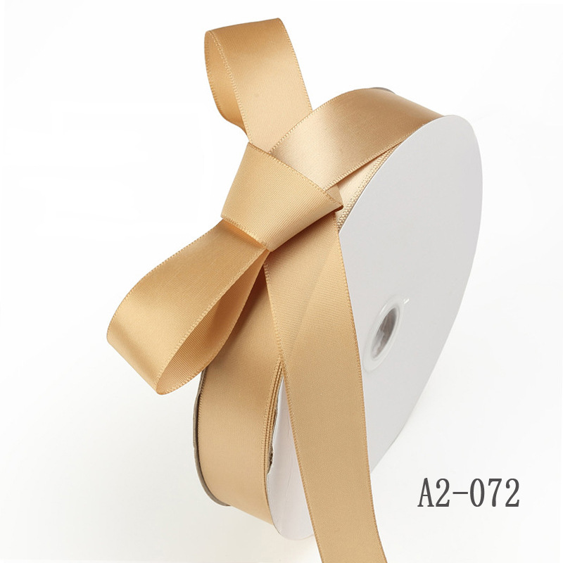 Poliéster cinta arco flor arte paquete seda cinta embalaje Decoración Accesorios caja regalo embalaje cinta al por mayor