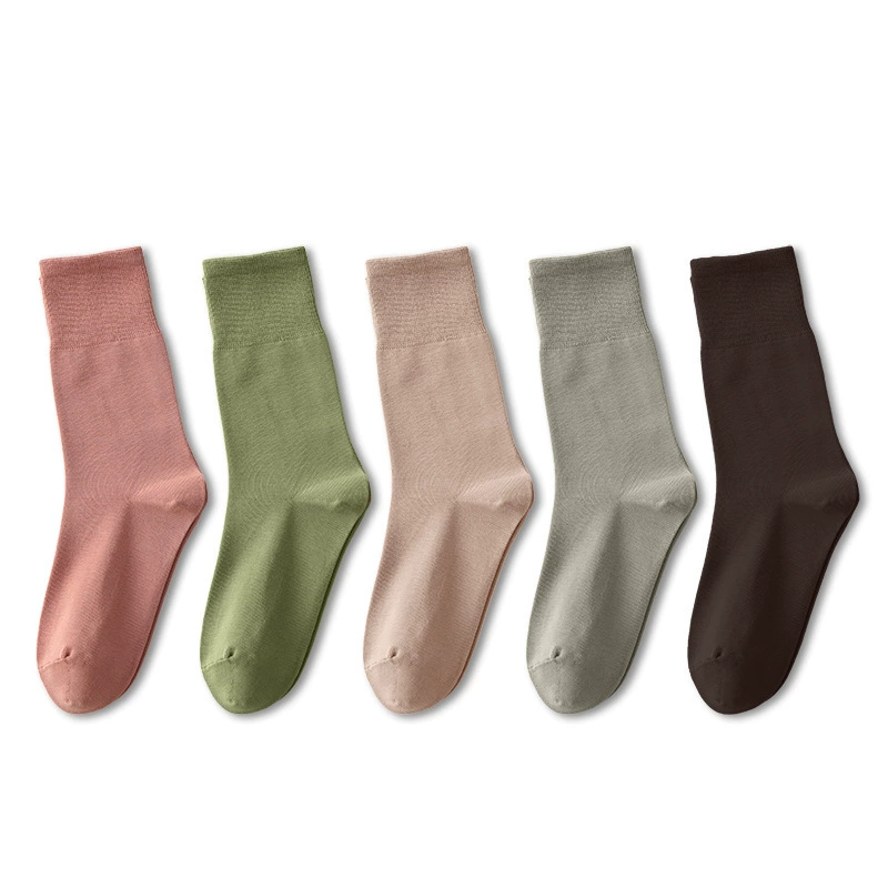 Socks unisex (MiNiMi) solid-color cotton crew socks, one size, 10-pair pack
