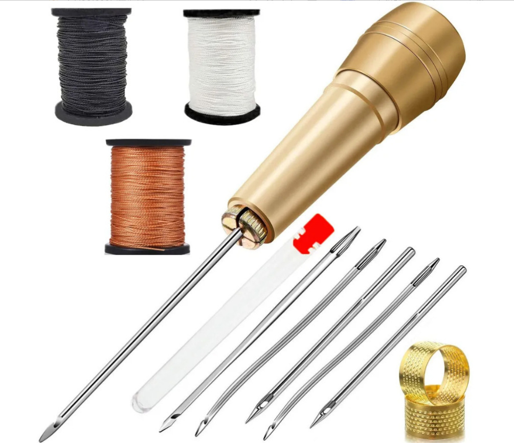 Awl 세트 화이트 블랙 다크 브라운 하나의 롤