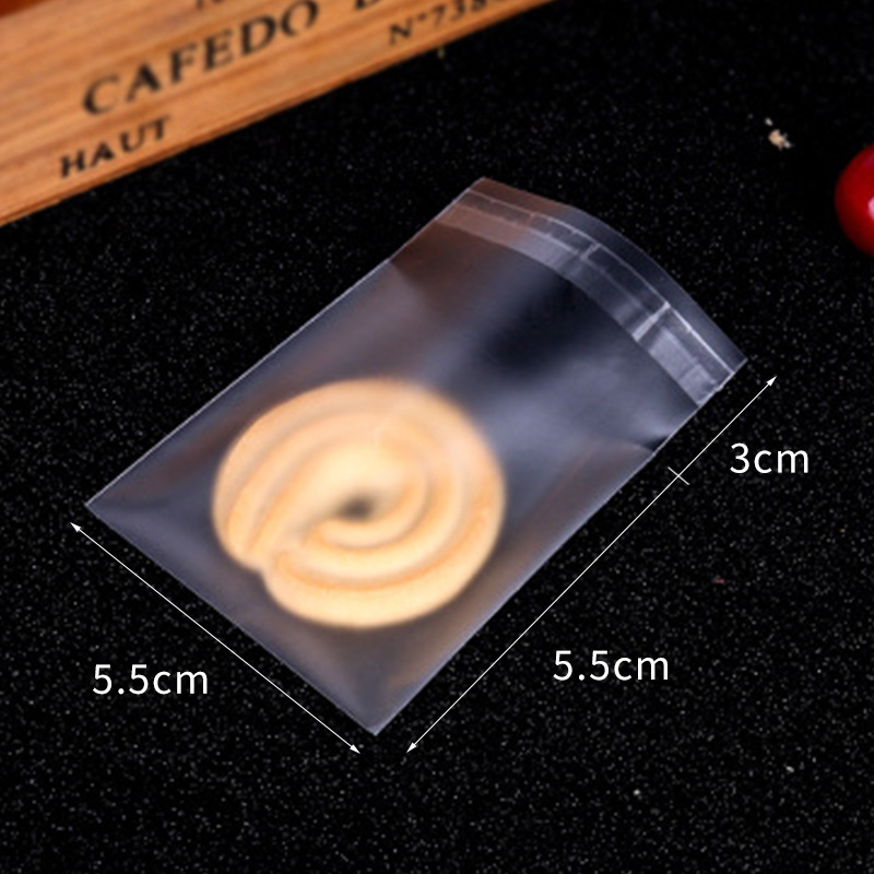 Bolsa de embalaje crujiente copo de nieve Bolsa de turrón bolsa de comida para hornear de dibujos animados máquina de galletas bolsa de sellado bolsa de dulces pequeños de dibujos animados