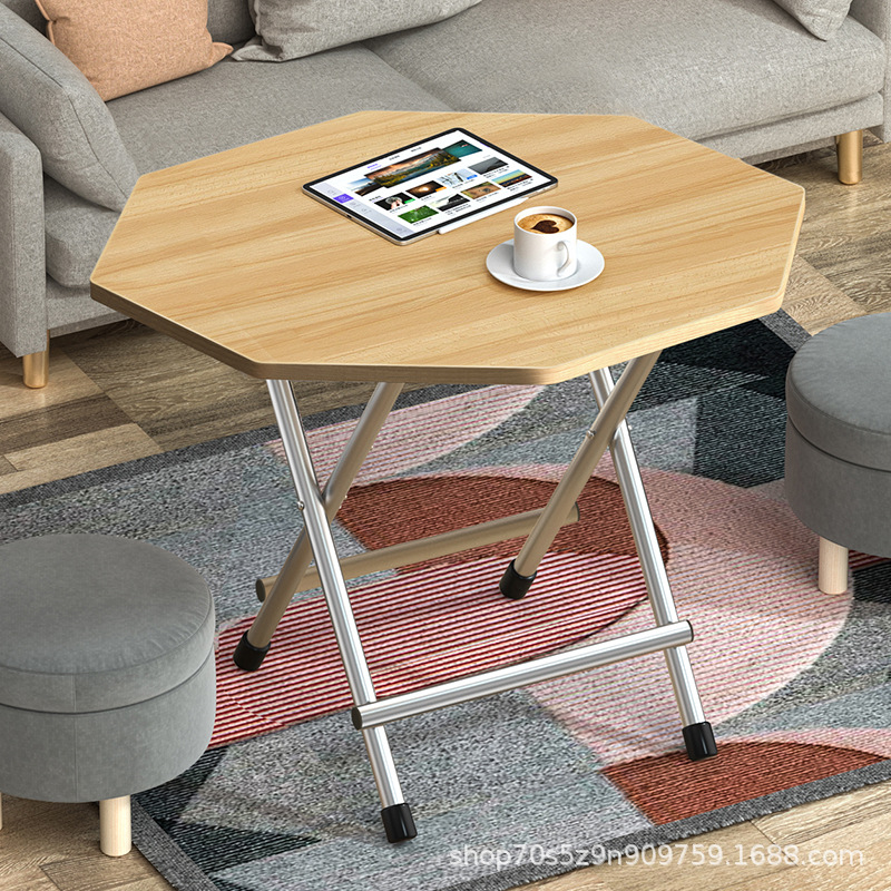 Mesa plegable simple mesa de comedor dormitorio plegable casa de alquiler mesa pequeña cabina de niñas