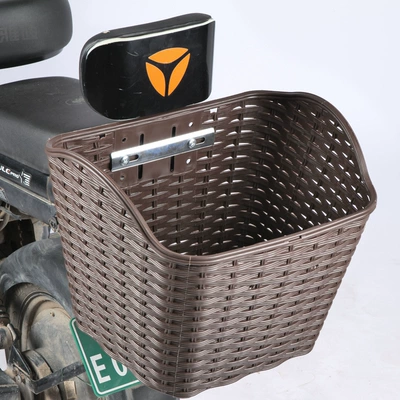 Backpack Rear Basket, Enlarged Basket, Electric car tail box - maroon-large-basket-rear-configuration-without-lid