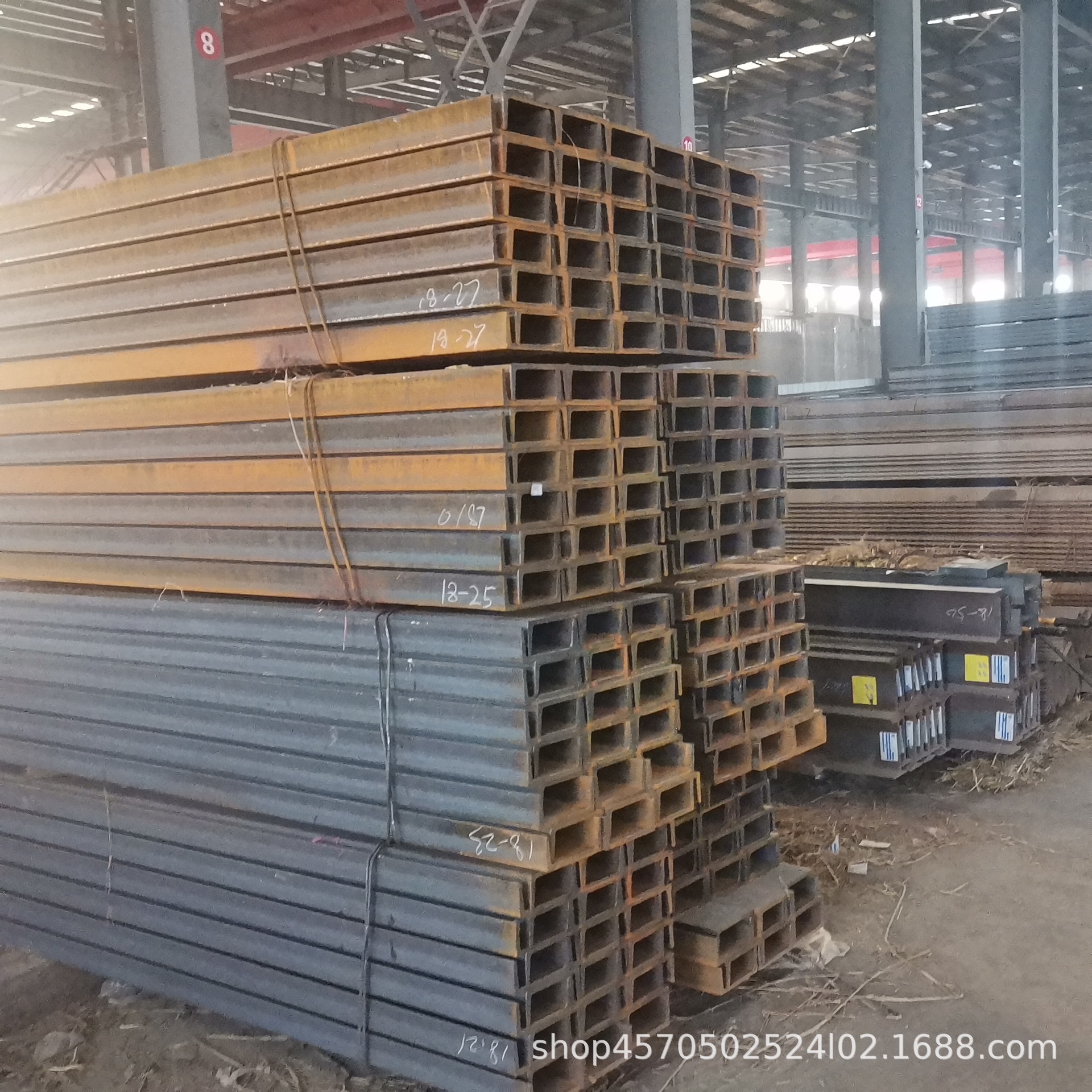 永川区习水县Q235B热轧轻型槽钢现货Q345B低合金大规格槽钢现货齐