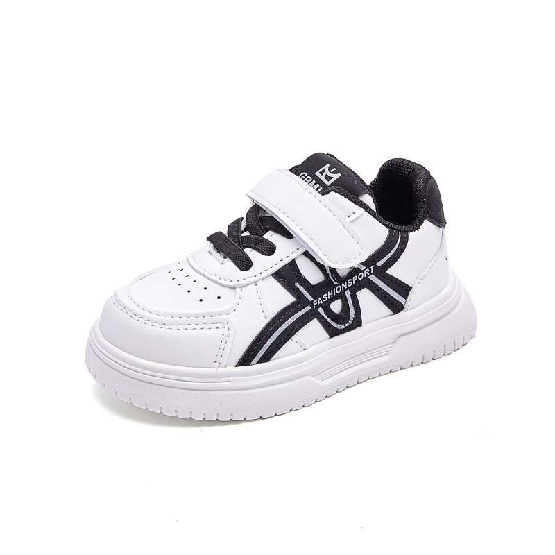 Zapatos blancos para niños 2026 primavera nuevos zapatos deportivos para niños zapatos de plancha suave zapatos casuales para niñas zapatos para bebés