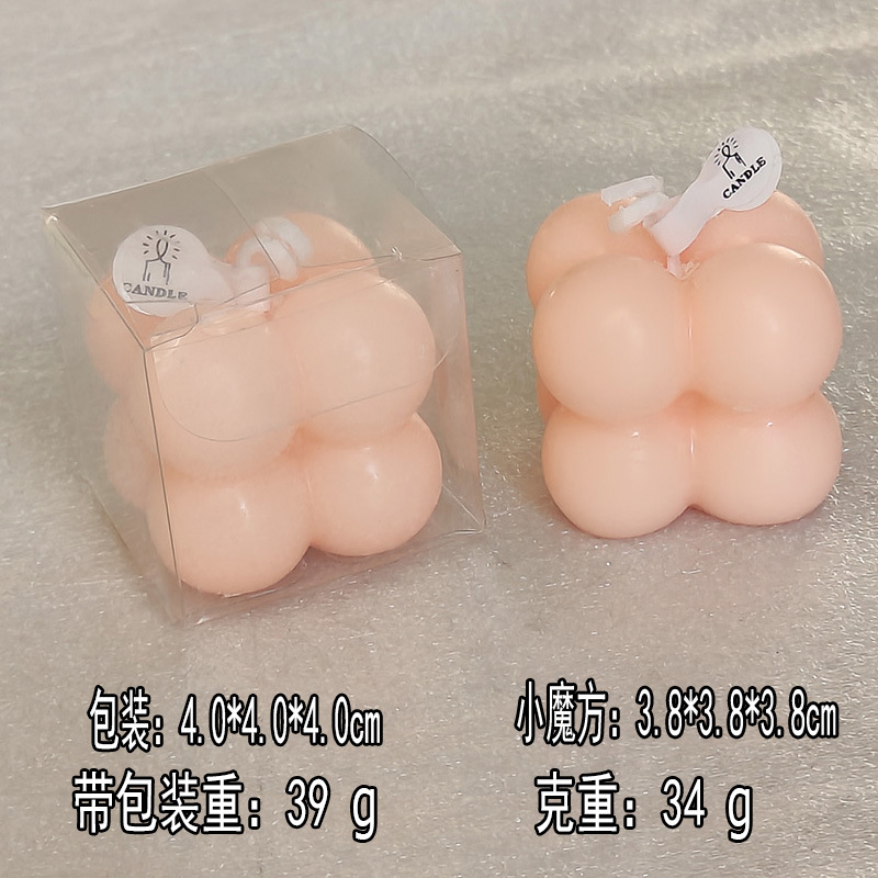 Mini cubo de rubik de perfumes regalos creativos hechos a mano adornos para el hogar props de disparo pequeñas fragancias