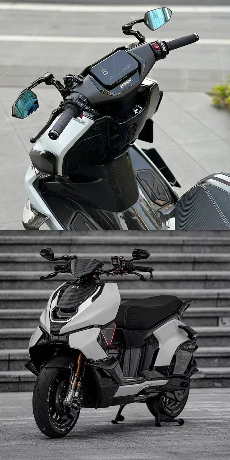 Motorcycle and electric vehicle modification new model Baphomet universal mirror mount rearview mirror aluminum alloy universal mirror mount reflector
