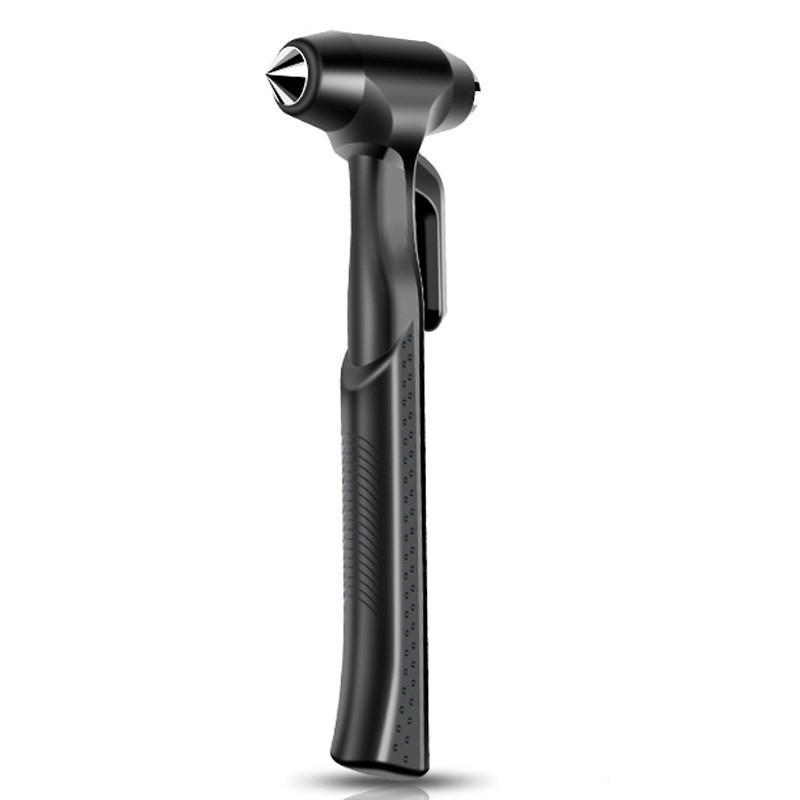 Car safety hammer for vehicles, buses, coaches, escape, rescue, long handle emergency metal window-breaking hammer factory
