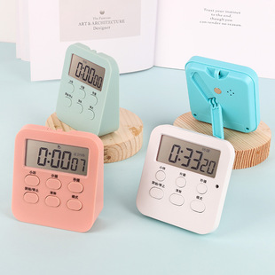Creative positive countdown timer kitchen baking timer student learning time manager bedroom study alarm clock