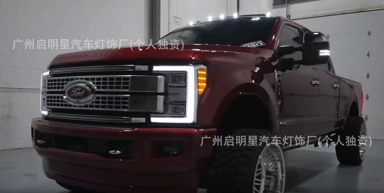 F250 Turn Signal Cross-Border Lighting Suitable for Pickup Trucks Ford F250 Lights F150 Reversing Mirror Lights Rearview Mirror Turn Signal
