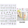 Nail stickers, fresh adhesive fake nails for nails, suitable for import, new collection, flowered