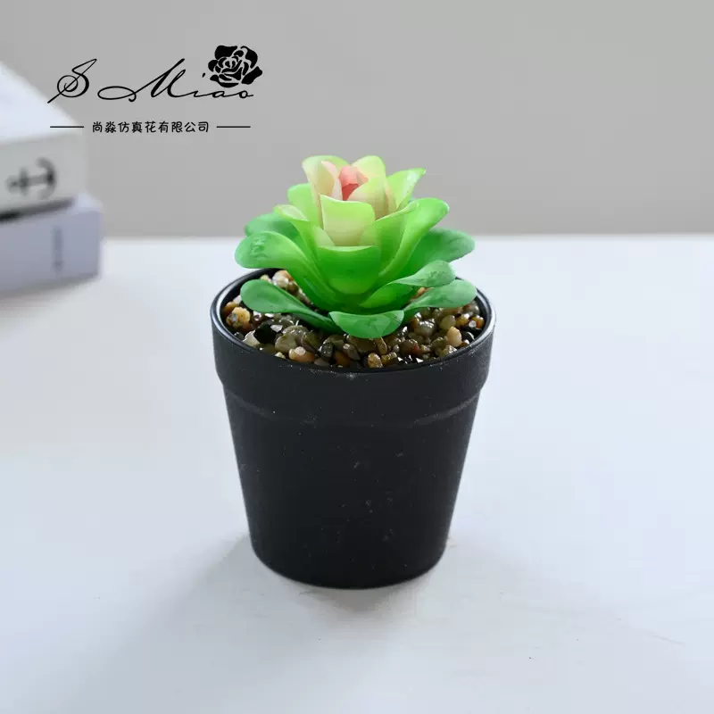 假花仿真多肉创意小盆景仿真花室内装饰仿真盆栽多肉植物摆件绿植