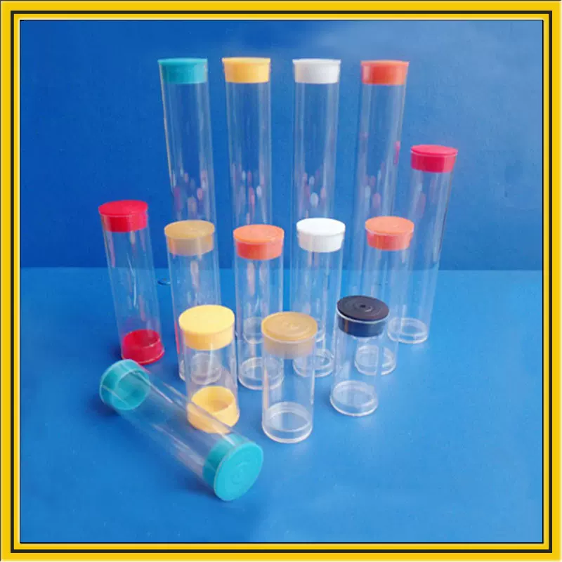 耳朵勺收纳盒便携采耳工具收纳盒技师用家用鹅毛棒收纳盒透明筒