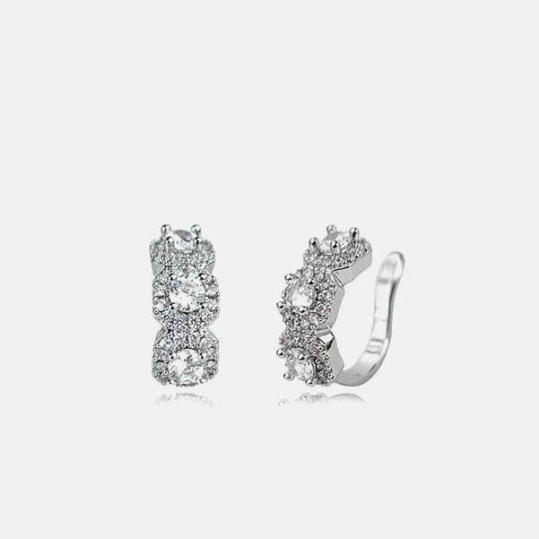Sugar Cube Ear Cuff For Men And Women Minimalist Earring_voghion.com