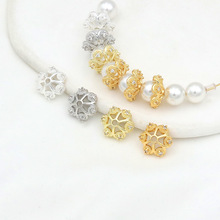 ��ɫ14K�����Ƕ�ʯ�U�ջ��л�ñdiy�ֹ���������ñ�Ʒ���C21