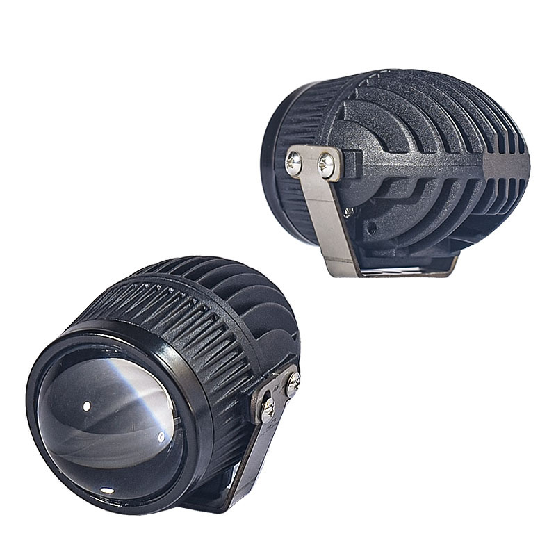 2.0 Pulgada doble luz LED lente de lámpara de niebla para soporte de elevación universal para automóviles a prueba de agua de lejos y cerca image 6