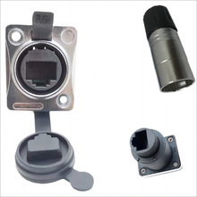 D�Ͱ���ʽRJ45�W����ֱͨ��ĸ�^�β�8P8C��̫�W��ˮ���ս��^����