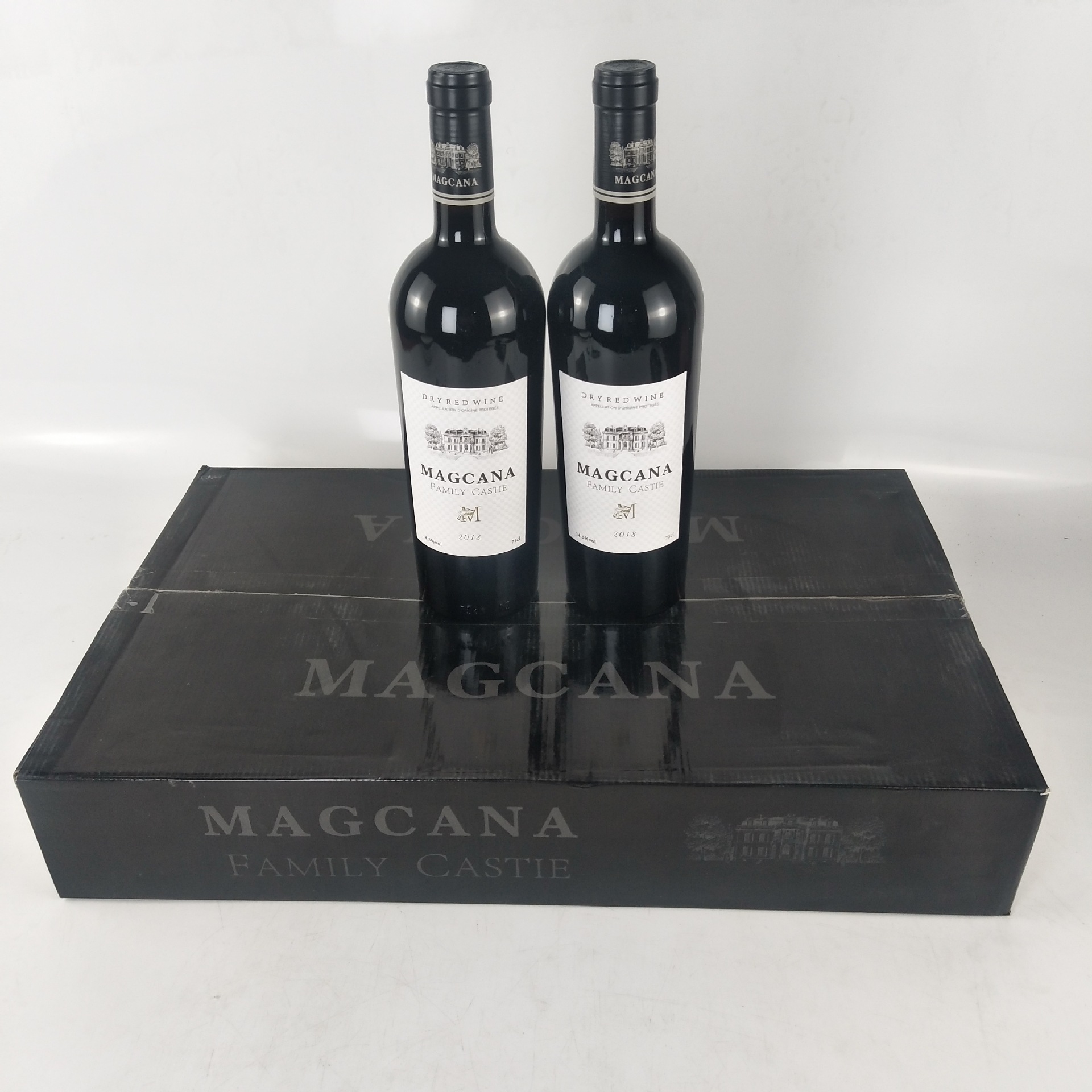 法国进口红酒14.5度 玛格卡纳.家族城堡干红葡萄酒 西拉赤霞珠酒