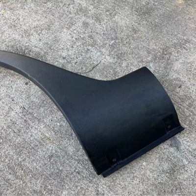 car tire matte decorative strip, Wheel eyebrow - 12-14-models-left-rear-passenger-side-standard-material