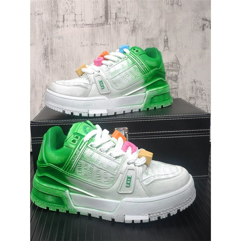 Молодежный тренд мужская индивидуальность цветная корейская версия повседневной обуви